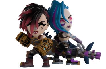 Arcane Vinyl Figuren 2er-Pack Vi & Jinx 11 cm