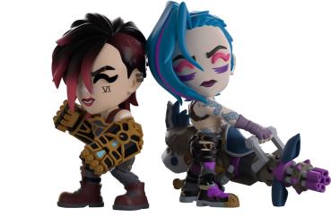 Arcane Vinyl Figuren 2er-Pack Vi & Jinx 11 cm