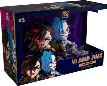 Arcane Vinyl Figuren 2er-Pack Vi & Jinx 11 cm