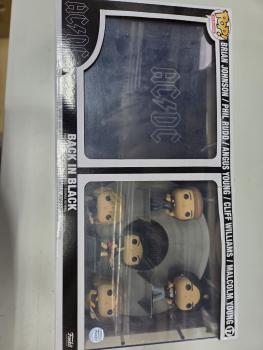 Lagerbruch Funko Pop ACDC Brian Johnson Phil Rudd Angus YOung CLiff Williams Malcom YOung 17 Album Cover