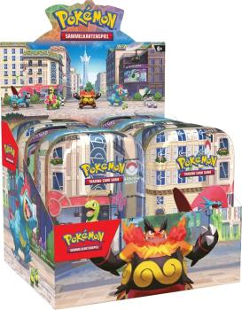 Pokémon Cards Illumina City Mini Tins DE Blindpick