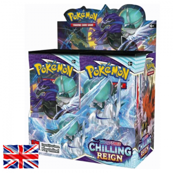 Pokemon Sword and Shield Chilling Reign - Display - EN
