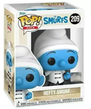 FUNKO POP! Vinyl Figur Asia The Smurfs Die Schlümpfe Hefty Smurf 209