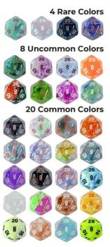 Chessex - Hidden Wonders™ Assorted 7-Die Polyhedral Set 1 Stück Blindpick