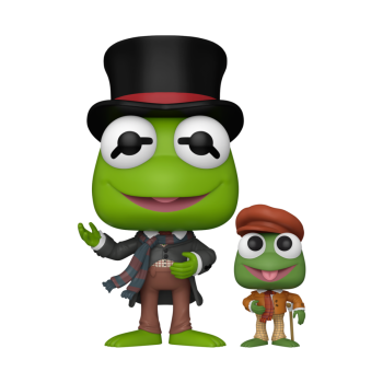 FUNKO POP! - Movie - The Muppets Holiday Bob Cratchit Kermit with Tiny Tim #1457