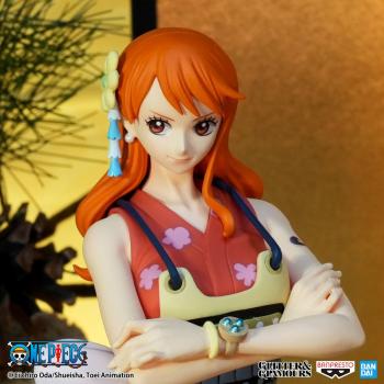 One Piece Glitter & Glamours PVC Statue Nami Wanokuni Style II Ver. A 25 cm