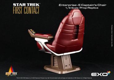 Star Trek: Der erste Kontakt Replik 1/6 Enterprise-E Captain's Chair 15 cm