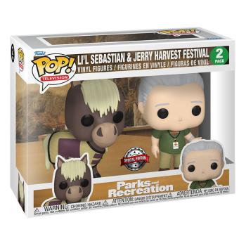 FUNKO POP! - Television - Park and Rescreation Lil Sebastian und Jerry Harvest Festival #2er Pack Special Edition