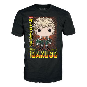 FUNKO POP! - Animation-​​ My Hero Academia Katsuki Bakugo #249 Special Edition mit Tee Größe XL