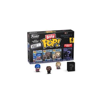 FUNKO Bitty POP - MARVEL Captain America #4er Pack