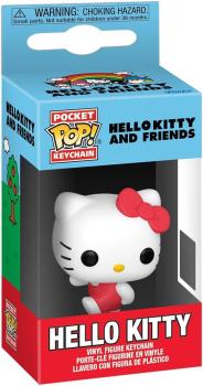 FUNKO POP! Vinyl Schlüsselanhänger Hello Kitty and Friends Hello Kitty 4cm