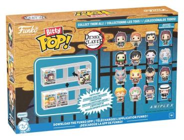 Demon Slayer: Kimetsu no Yaiba Bitty POP! Vinyl Figuren 4er-Pack Nezuko 2,5 cm