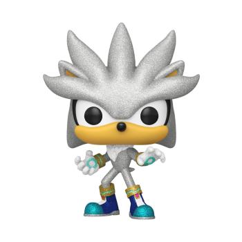 FUNKO POP! Vinyl Figur Games Sonic the Hedgehog Silver 1103 Diamond