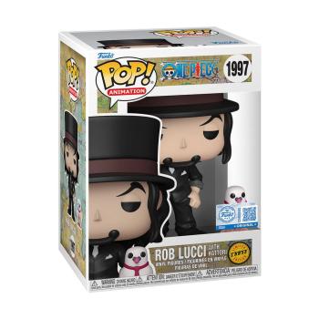 FUNKO POP! Vinyl Figur One Piece Rob Lucci with Hattori 1997 Special Chance of Chase