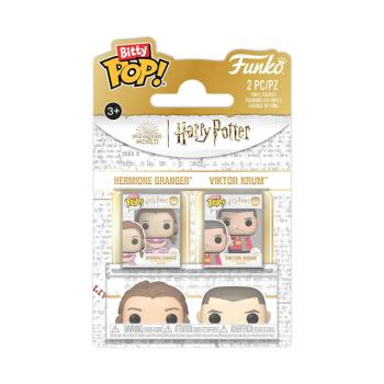FUNKO Bitty POP - Harry Potter Hermione Granger und Viktor Krum Blister