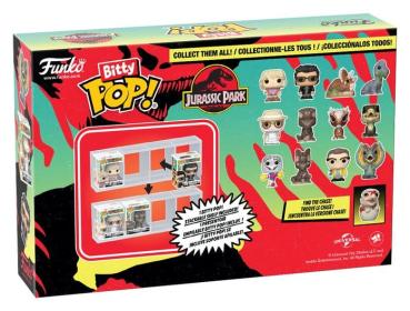 Jurassic Park Bitty POP! Vinyl Figuren 4er-Pack Series 2 2,5 cm