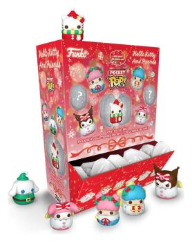 Sanrio Pocket POP! Vinyl Figuren Snowballs  1 Stück  4 cm