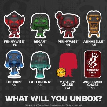 Warner Brothers Horror  POP! Vinyl Figuren 9 cm Blind Box 1 Stück