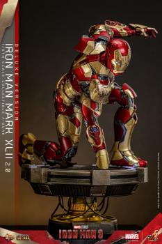 Iron Man 3 Movie Masterpiece Diecast Actionfigur 1/6 Iron Man Mark XLII (2.0) Deluxe 32 cm