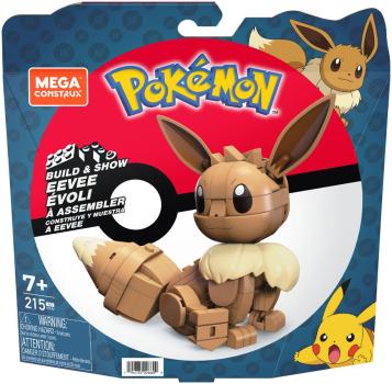 Pokémon Mega Construx Bauset Build & Show Evoli 13 cm