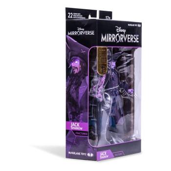 Disney Mirrorverse Actionfigur Jack Sparrow Fractured Gold Label Series 18 cm