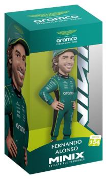 Formel 1 Minix Figur Fernando Alonso (Aston Martin) 12 cm