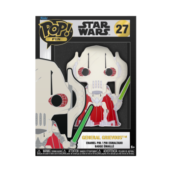 FUNKO POP PIN Star Wars General Grievous #27