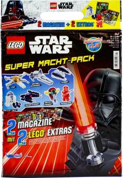 XL-Blindbag Lego Disney Star Wars Super-Macht-Pack  (2x Magazines + 2x Extras) Darh Vader