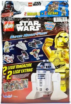 XL-Blindbag Lego Disney Star Wars Super-Macht-Pack  (2x Magazines + 2x Extras) R2-D2 und C3-PO