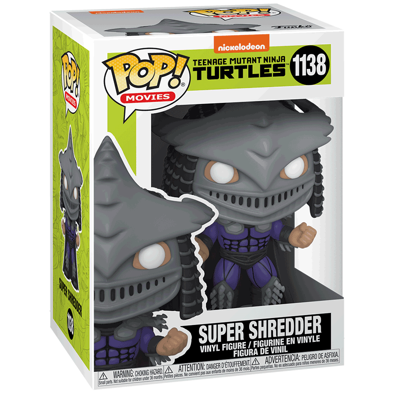 FUNKO POP! - Movie - Teenage Mutant Ninja Turtles Super Shredder #1138 ... Super Shredder Tmnt Movie