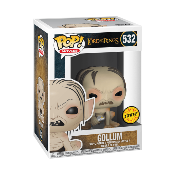 FUNKO POP! - Movie - Lord of the Rings Gollum #532 Chance of Chase