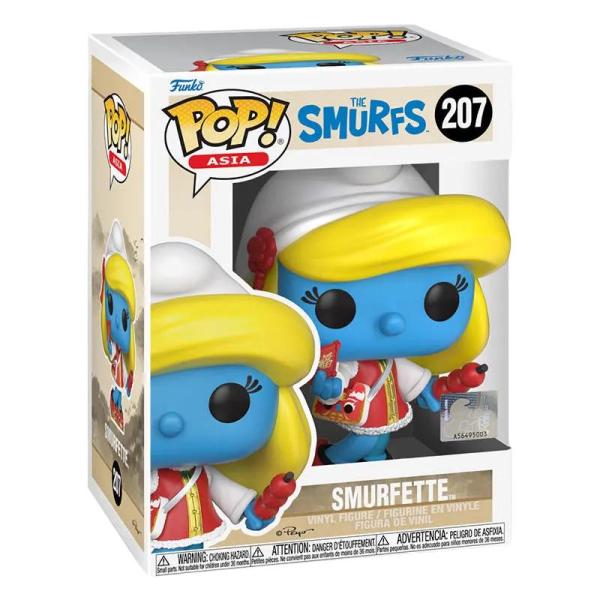 FUNKO POP! Vinyl Figur Asia The Smurfs Die Schlümpfe Smurfette Schlumfine 207