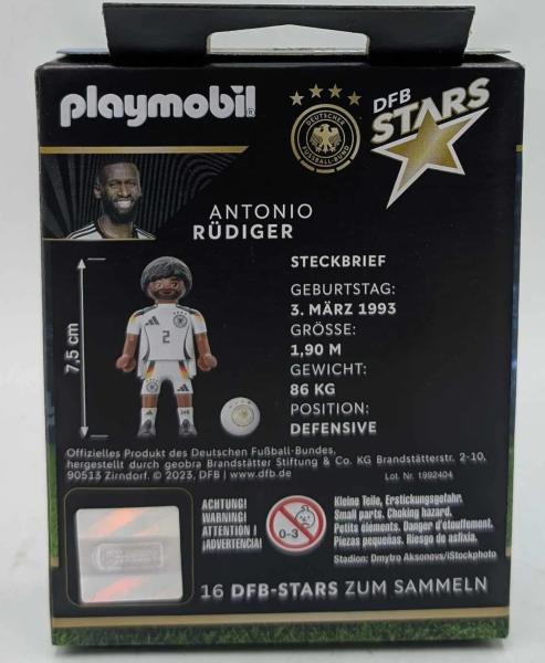 PLAYMOBILE - DFB Stars Sammelfigur - Antonio Rüdiger