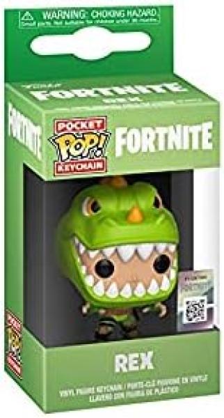 FUNKO POP! Vinyl Schlüsselanhänger Fortnite Rex 4cm