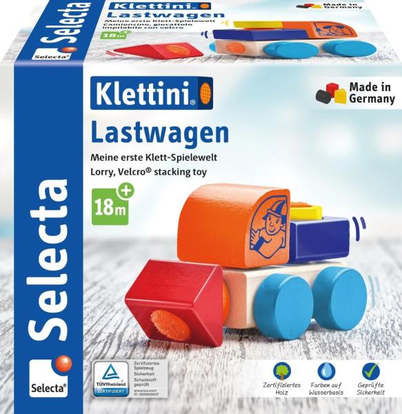 Schmidt Selecta Klettini Holz Spielzeug Lastwagen