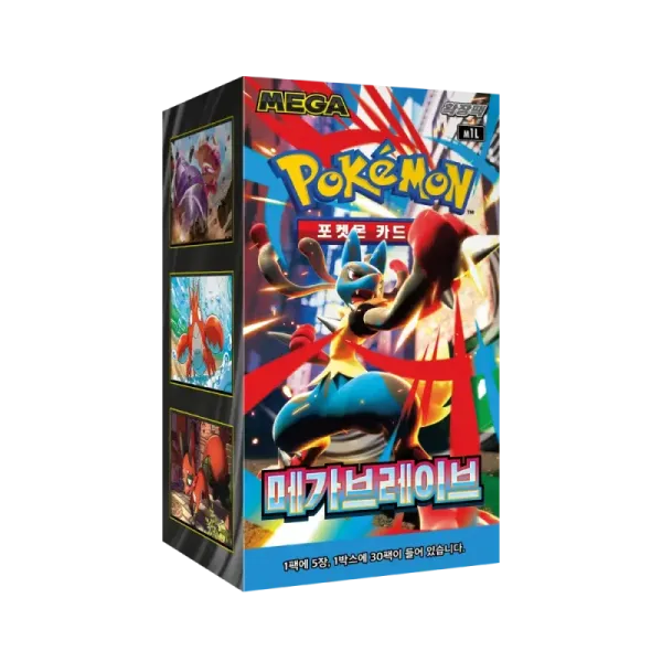 Pokémon TCG | Mega Brave (M1L) | Display (KOR)