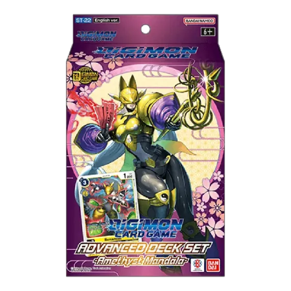 Digimon TCG | Amethyst Mandala (ST-22) | Advanced Deck Set (EN)