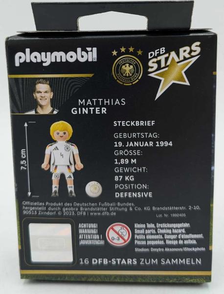 PLAYMOBIL - DFB Stars Sammelfigur- Matthias Ginter