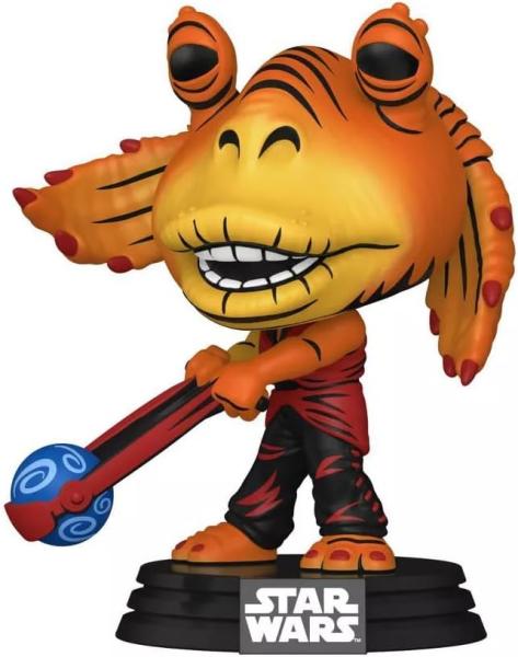 FUNKO POP! Vinyl Figur Star Wars Retro Jar Jar Binks 700 SPecial