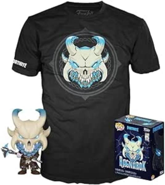 FUNKO POP Vinyl Figur - Games Fortnite Ragnarok 465 mit Tee T-Shirt
