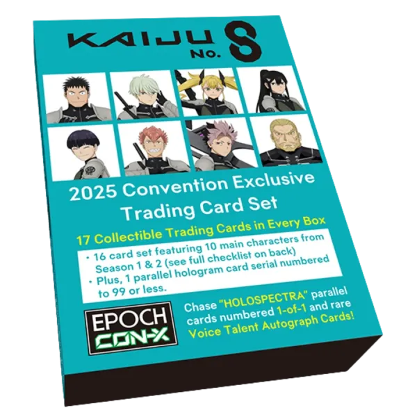 Epoch - KAIJU NO. 8 2025 Convention Exclusive Trading Card Box - EN