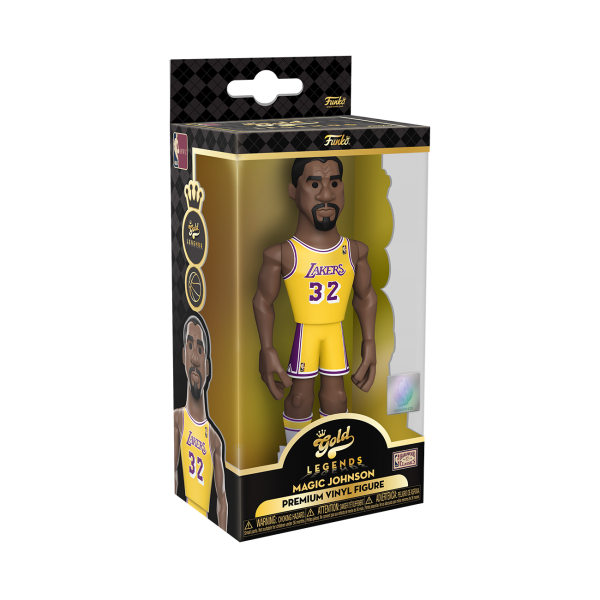 Funko Gold - Premium Vinyl Figure - NBA Los Angeles Lakers Magic Johnson