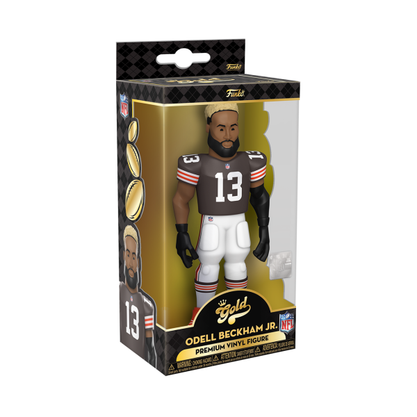 Funko Gold - Premium Vinyl Figure - NFL Cleveland Browns Odell Beckham Jr