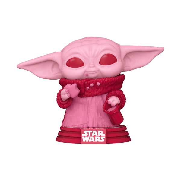 FUNKO POP! - Star Wars - Valentines Grogu With Cookies #493