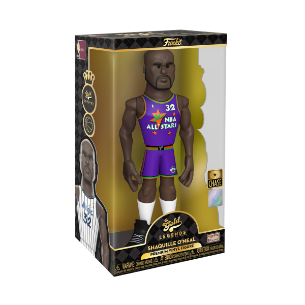 Funko Gold - Premium Vinyl Figure - NBA Orlando Magic Shaquille 0 Neil 30cm
