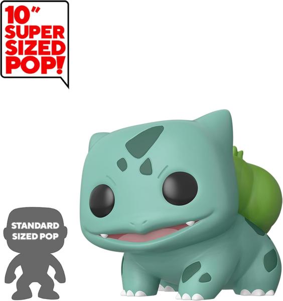 FUNKO POP! Vinyl Figur Games Pokemon Bulbasaur Bisasam 454 25 cm