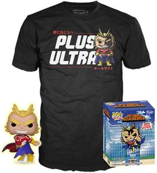 FUNKO POP! - FUNKO POP! - Animation-​​ My Hero Academia All Might 608  mit Tee T-​Shirt