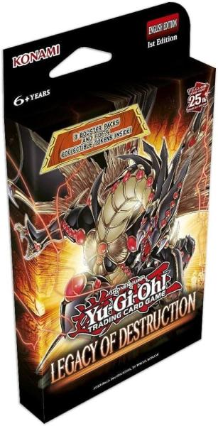 Yu-Gi-Oh!: Legacy of Destruction - 3 Pack Tuckbox (EN)