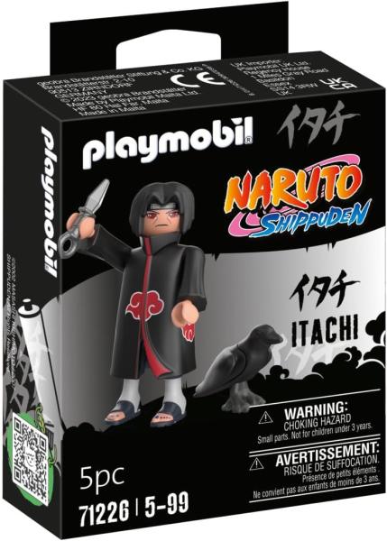 PLAYMOBILE - Naruto Shippuden  Sammelfigur - Itachi Akatsuki 71226