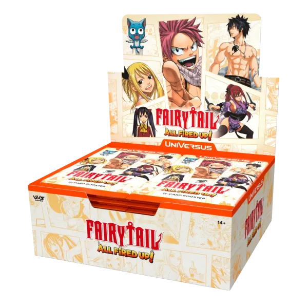 UniVersus CCG | Fairy Tail: All Fired Up! | Booster Display (EN)